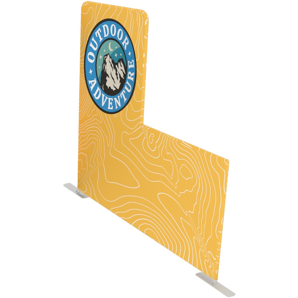 EZ Tube Connect Return Wall — Double Sided Graphic Only / Right Side